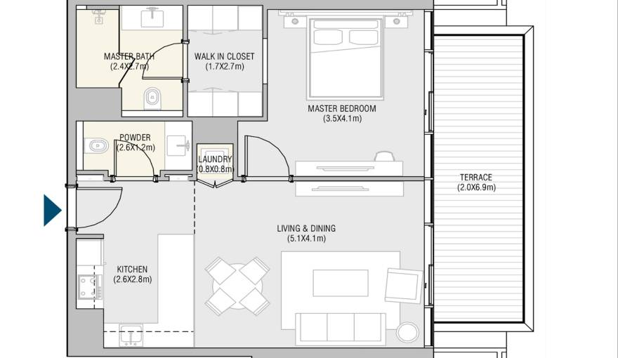 Plans Vida Residences Saadiyat Island