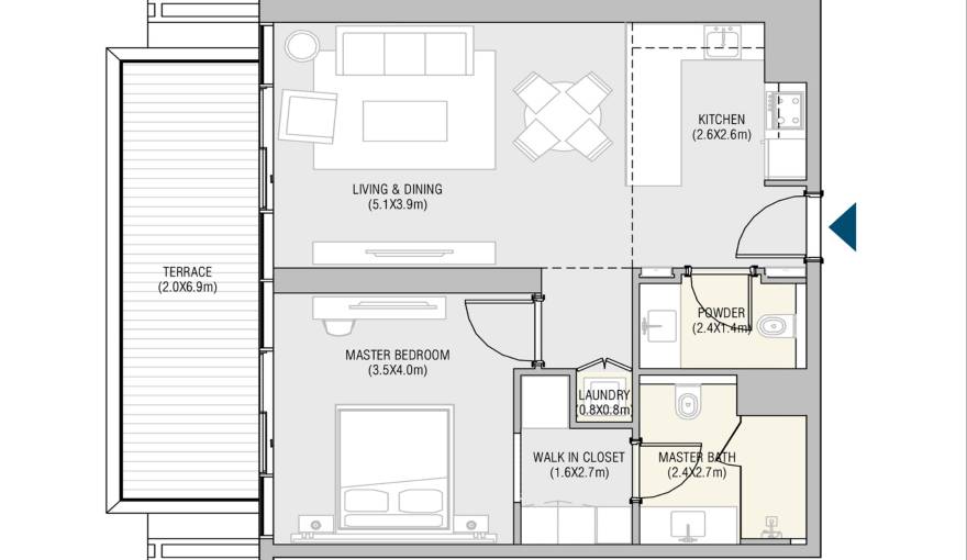 Plans Vida Residences Saadiyat Island