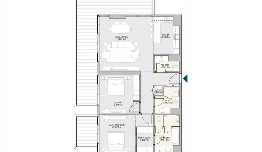 Plans Vida Residences Saadiyat Island