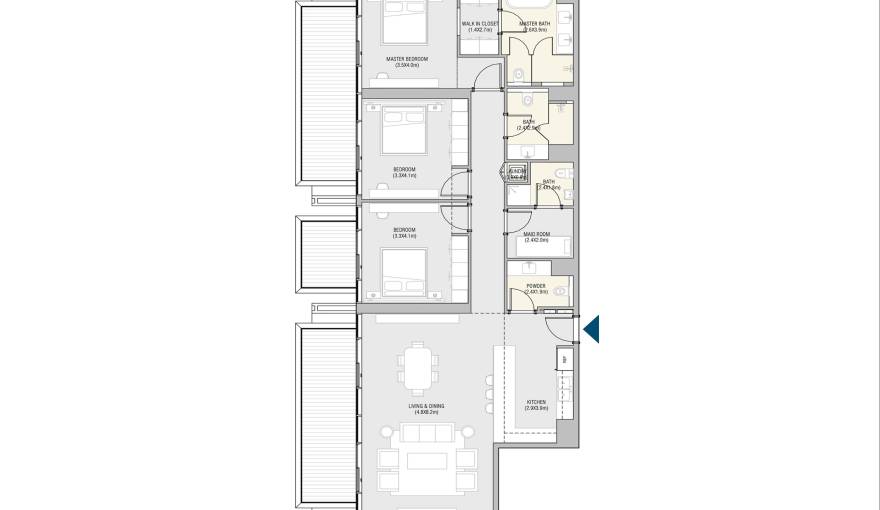 Plans Vida Residences Saadiyat Island