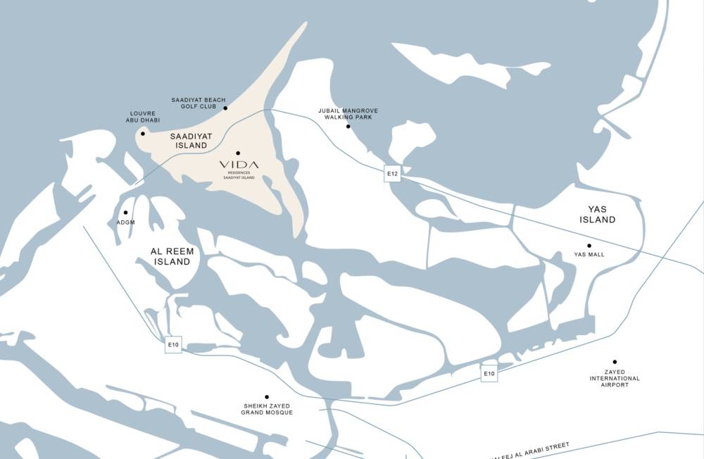 General plan – Vida Residences Saadiyat Island#1