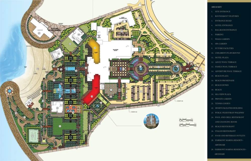 General plan – Fairmont Marina Residences#1