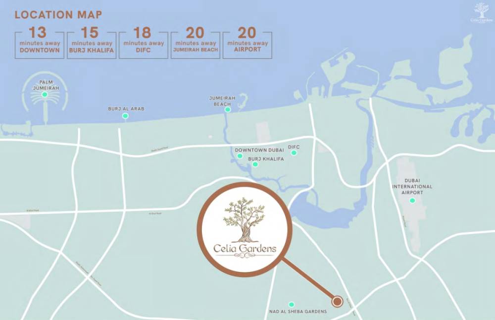 General plan – Celia Gardens#1