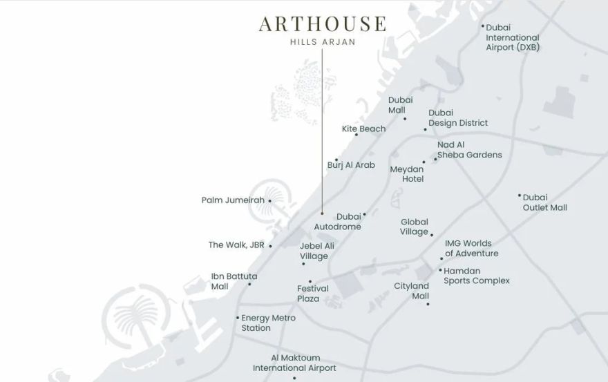 Site plan – Art House Hills