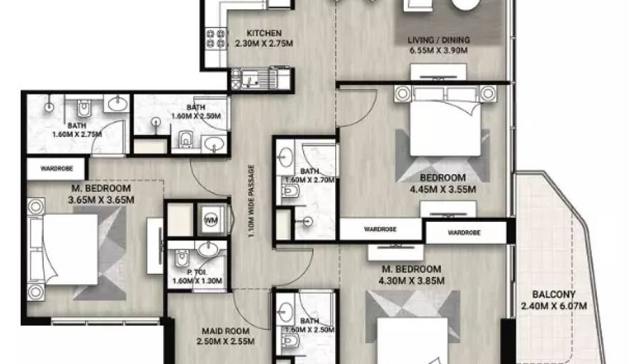 Plans Whitecliffs Residences