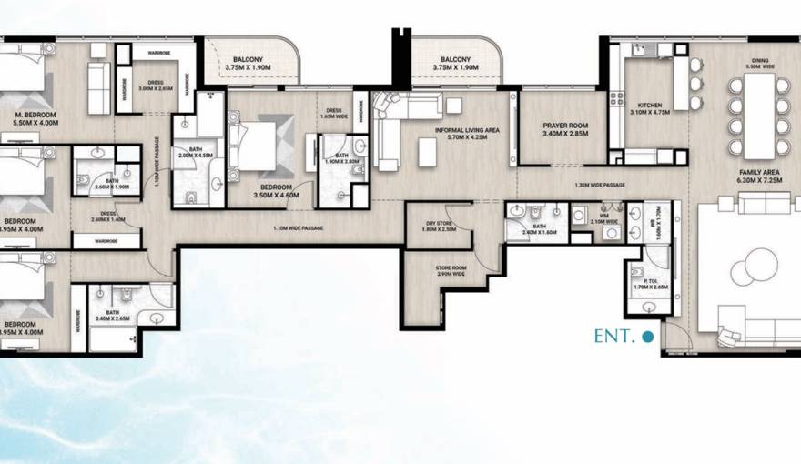 Plans Whitecliffs Residences