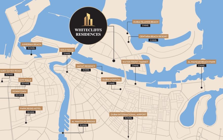 Site plan – Whitecliffs Residences