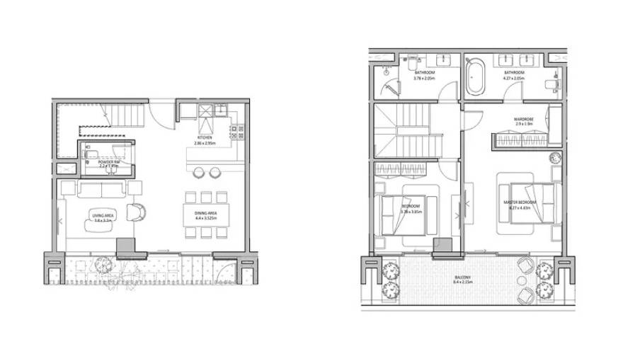 Plans Blue Beach Residence