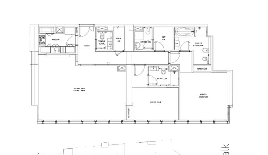 Plans Al Bateen Residences