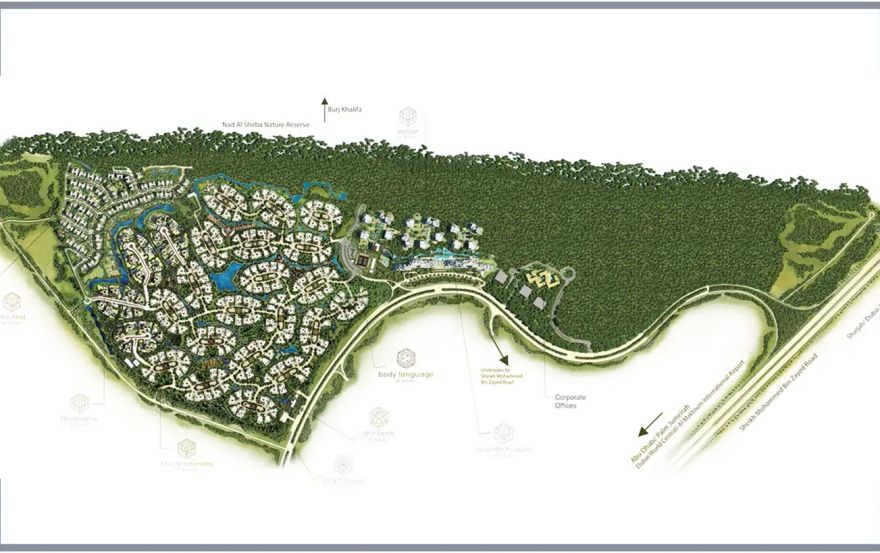 Site plan – Ashjar Apartments