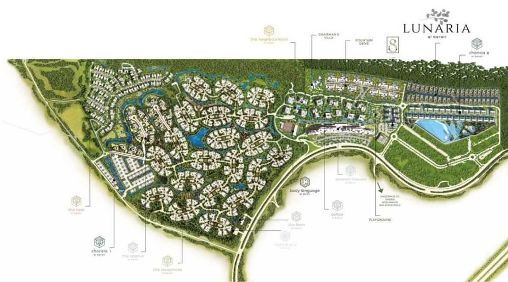 General plan – Lunaria Al Barari#1