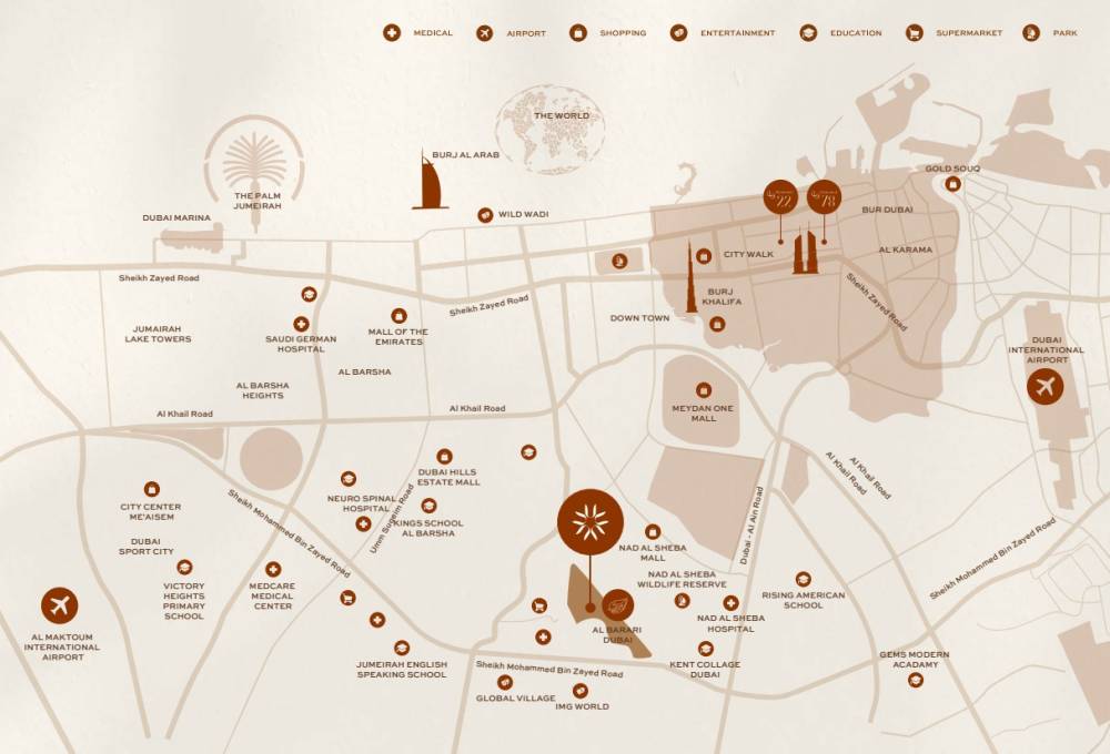 General plan – The Cape#1