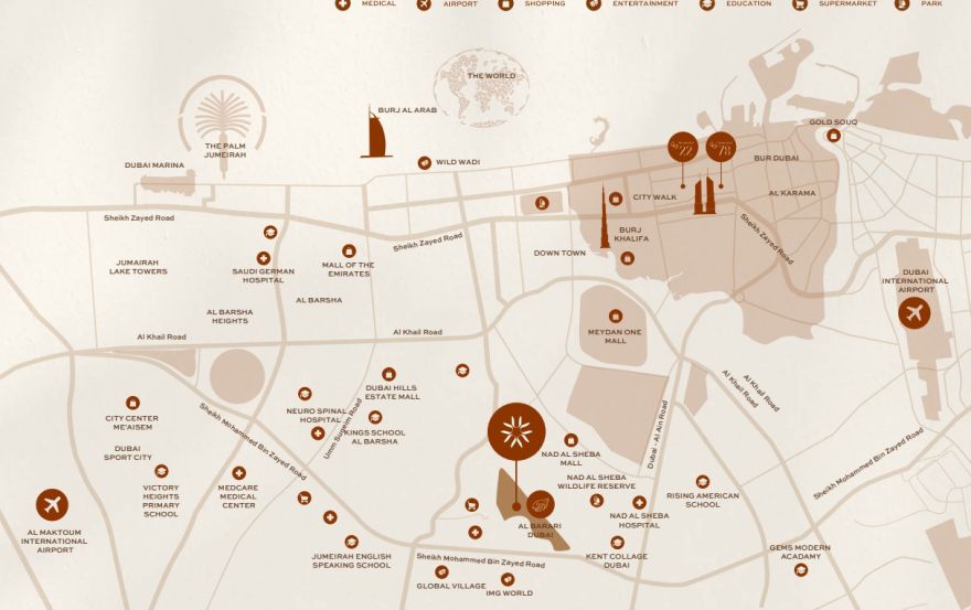 Site plan – The Cape