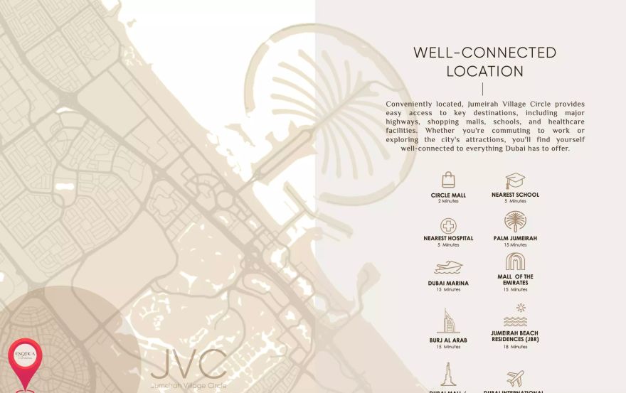 Site plan – Exotica by Al Marina