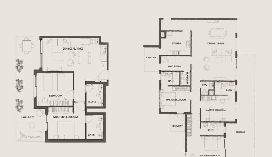Plans Hawa Residence