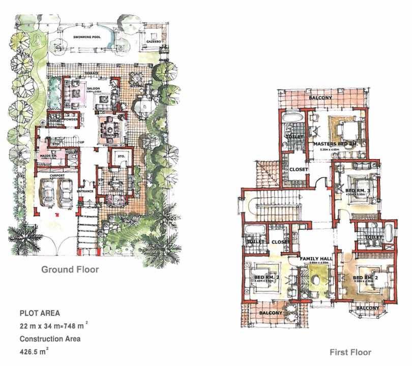 Plans The Villa #1