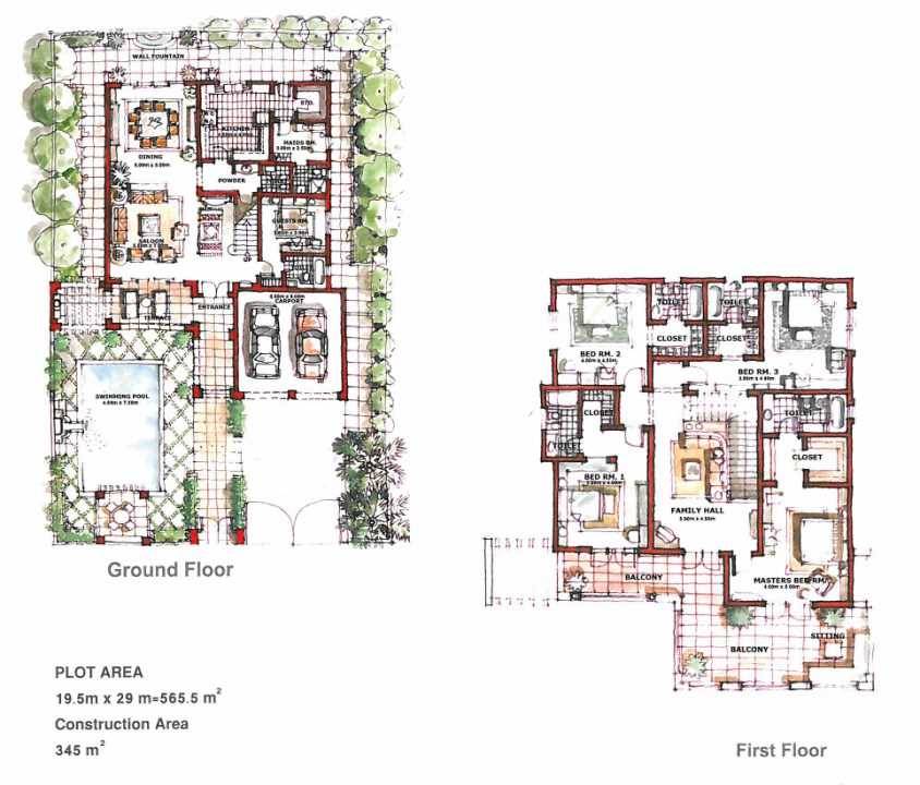Plans The Villa #3