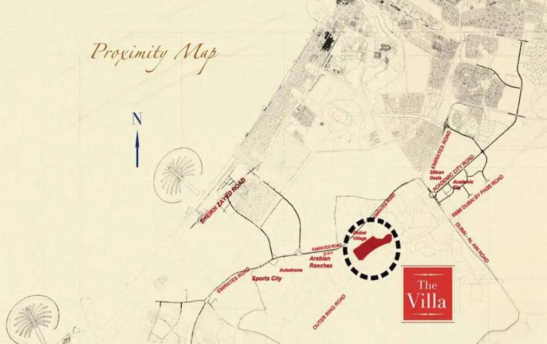 General plan – The Villa #1