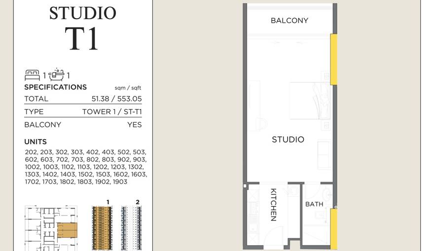 Plans Royal Regency Suites