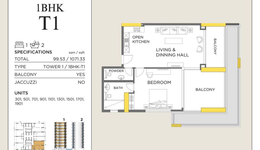 Plans Royal Regency Suites