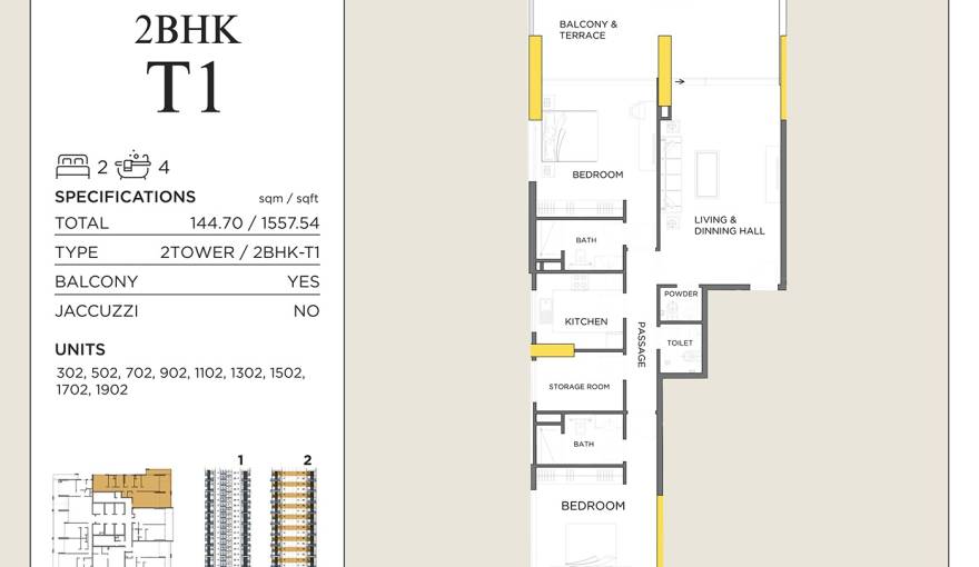 Plans Royal Regency Suites