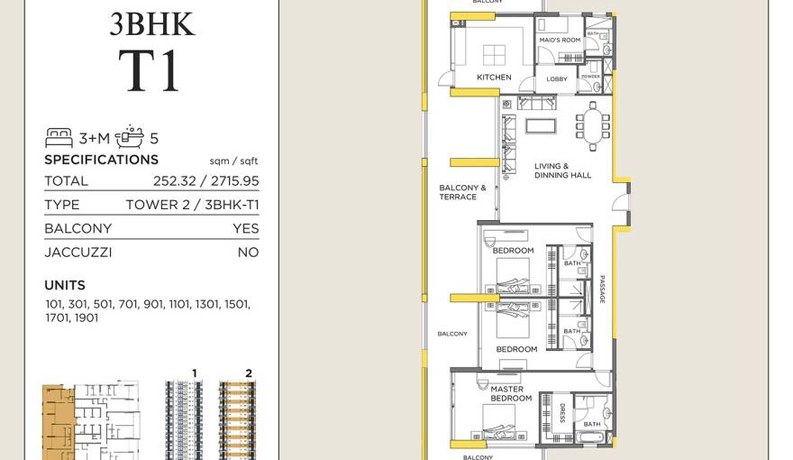 Plans Royal Regency Suites