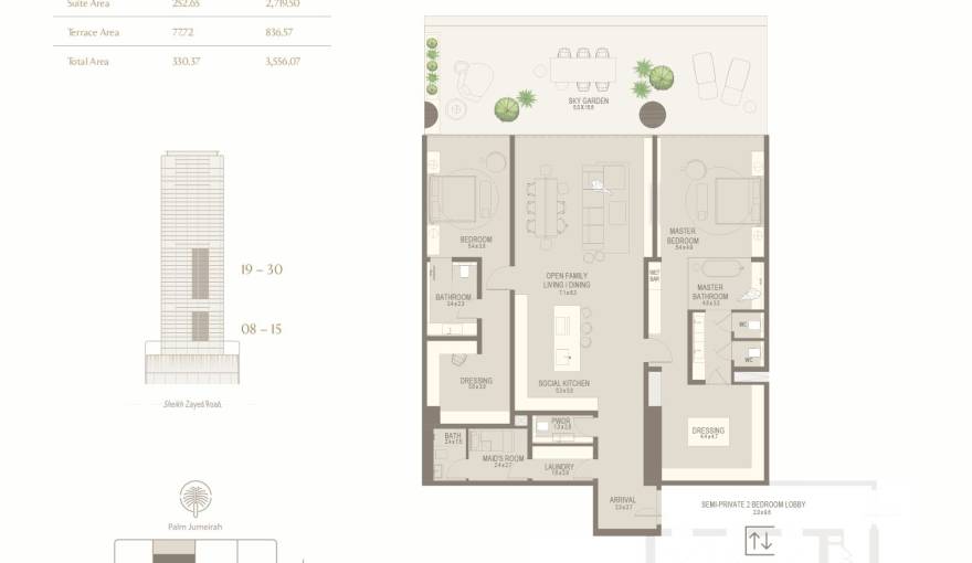 Plans The Chedi Private Residences