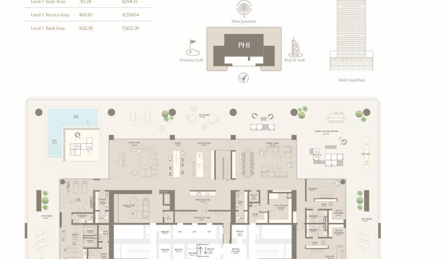 Plans The Chedi Private Residences