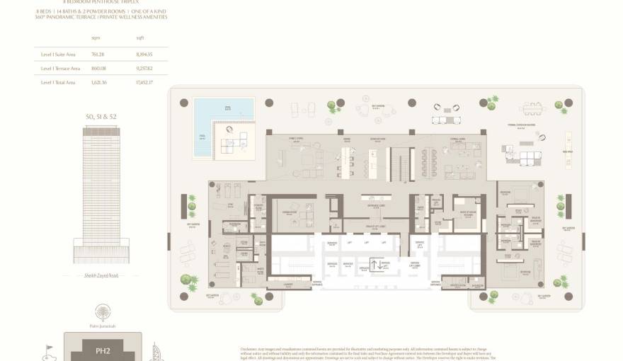 Plans The Chedi Private Residences