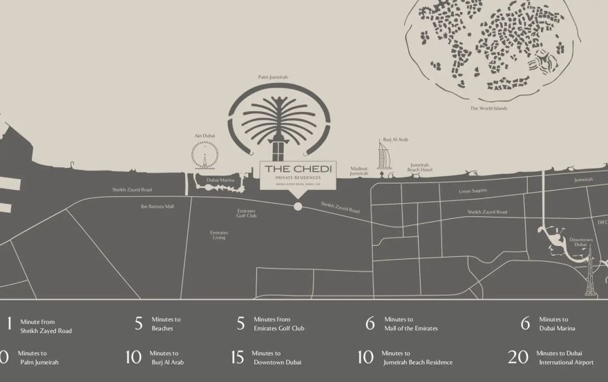 Site plan – The Chedi Private Residences