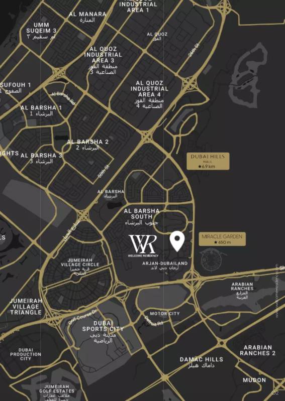 General plan – Welcome Residency#1