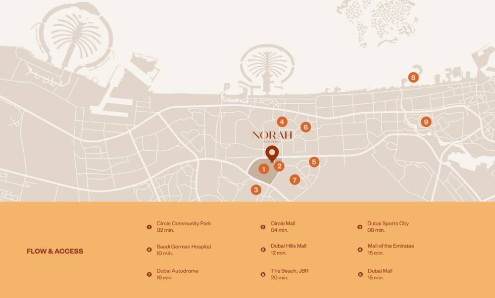 General plan – Norah Residence#1