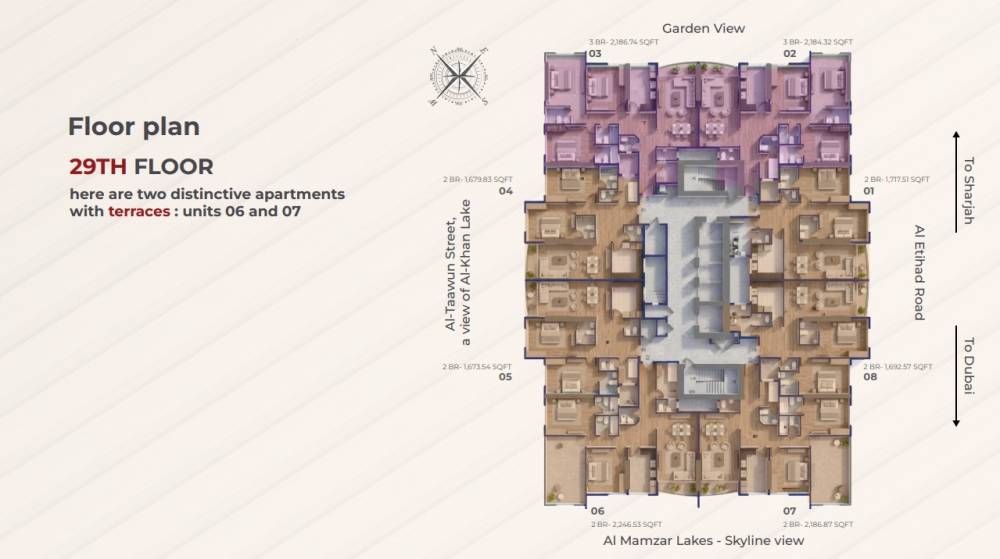 General plan – Al Teneiji Tower#2