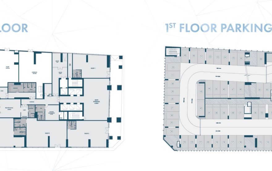 Site plan – Almaza Tower