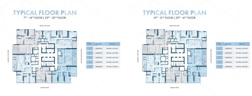 General plan – Almaza Tower#4