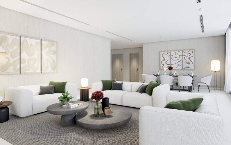 Interior design – Almaza Tower