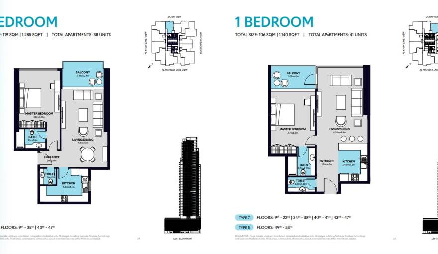 Plans S1 Tower