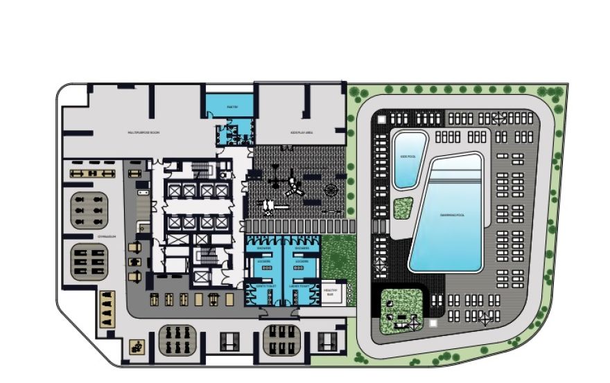 Site plan – S1 Tower