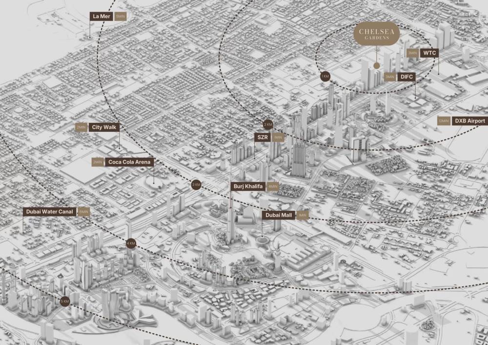 General plan – Chelsea Gardens#1