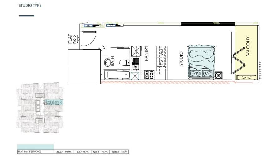 Plans Alef Noon Residence