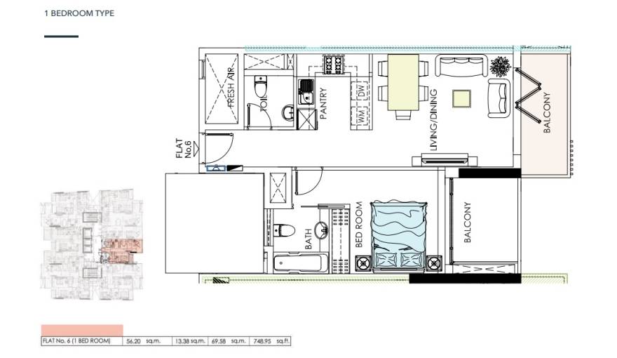 Plans Alef Noon Residence