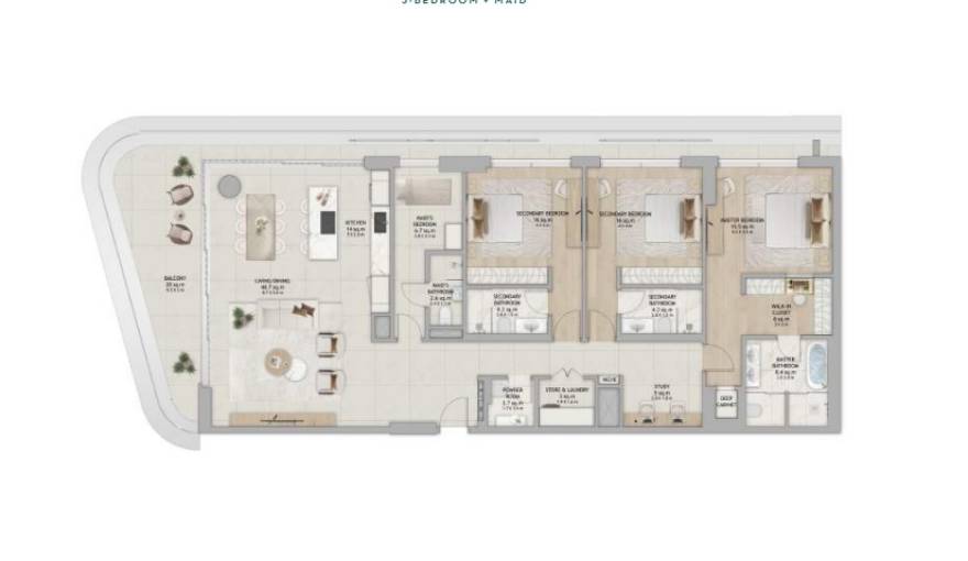 Plans Fahid Beach Residences