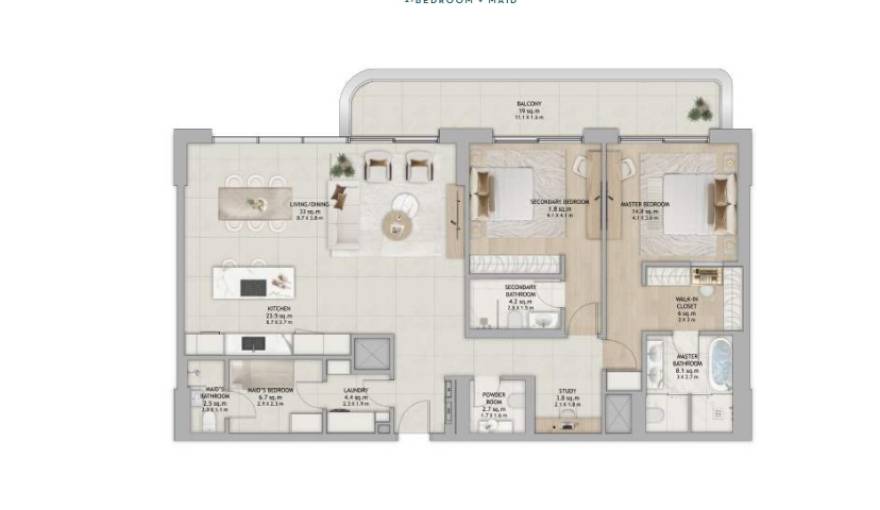 Plans Fahid Beach Residences