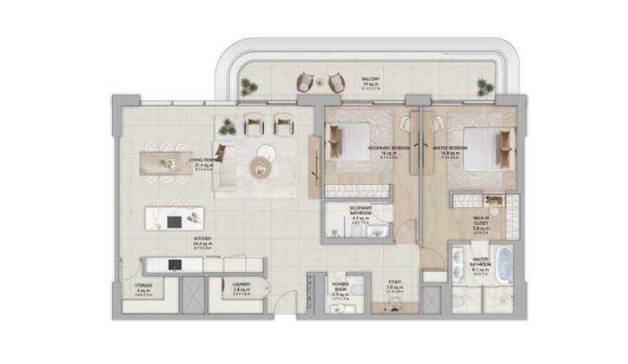 Plans Fahid Beach Residences