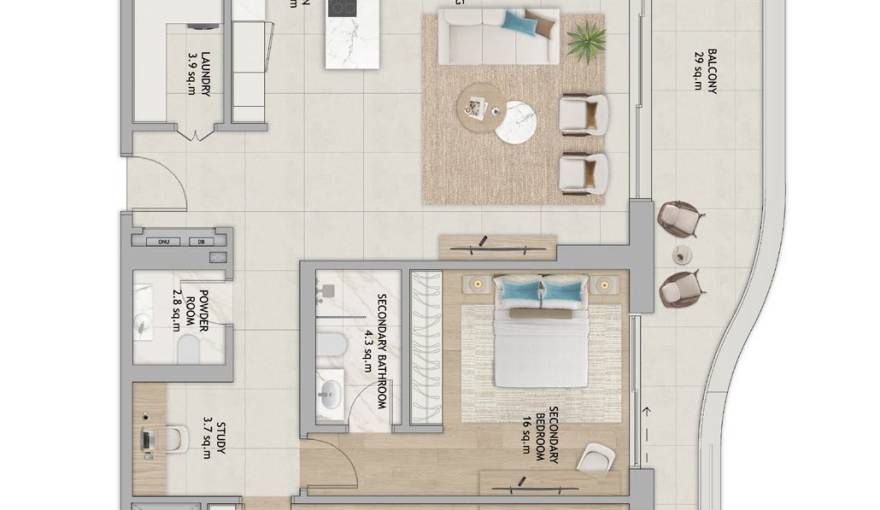 Plans Fahid Beach Terraces