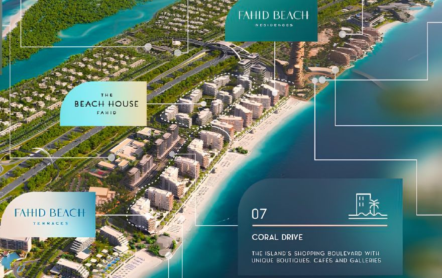 Site plan – Fahid Beach Terraces