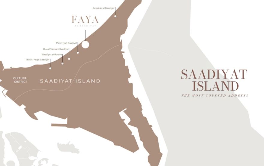 Site plan – Faya Al Saadiyat