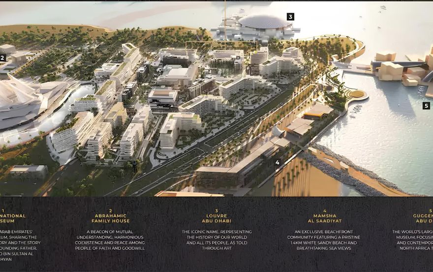 Site plan – Louvre Abu Dhabi Residences