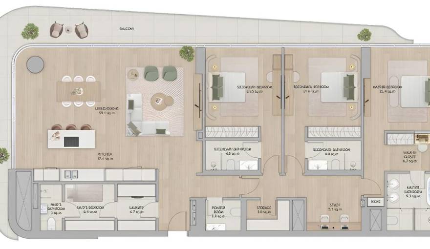 Plans Mamsha Gardens