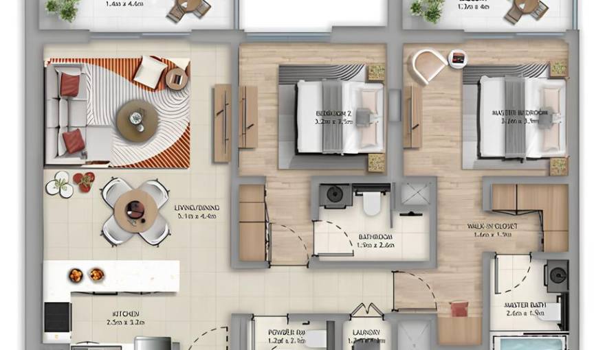 Plans Manarat Living